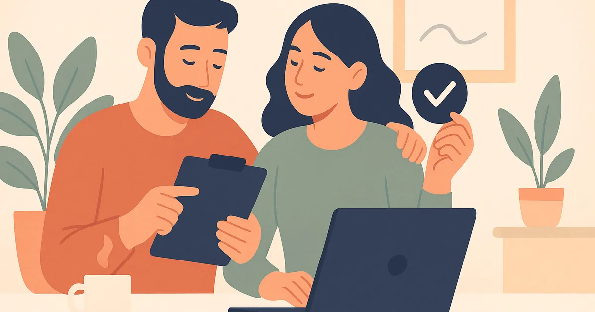 Illustration of The 4 Action Types Explained — Balance Together relationship coaching for couples and partners