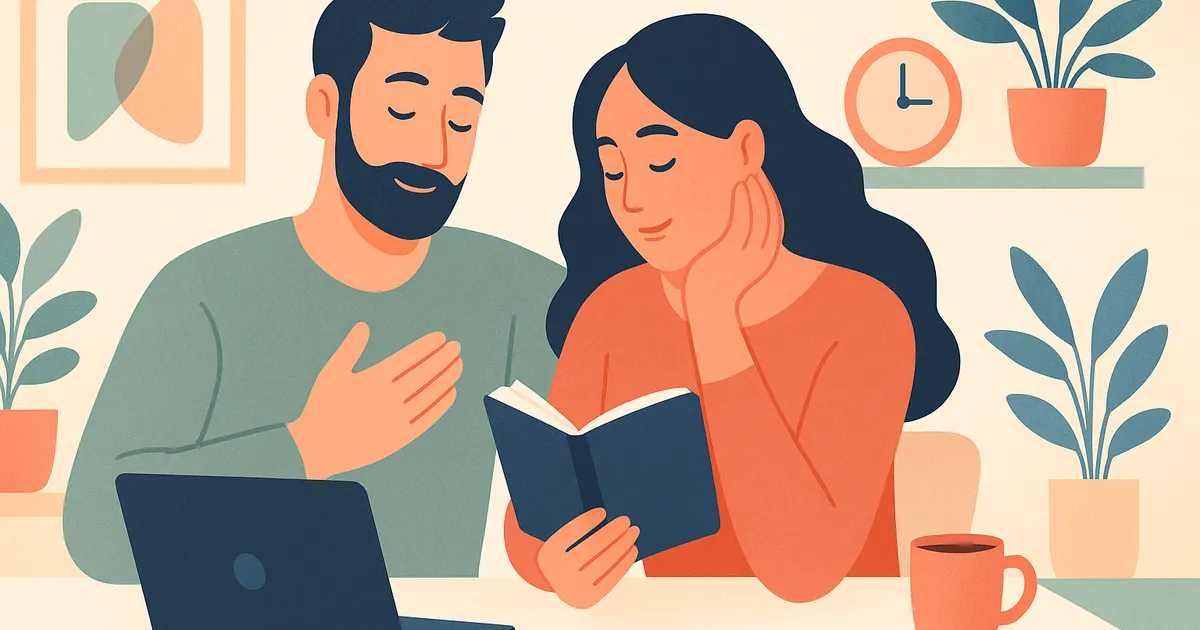 Illustration of Action Types Compatibility in Couples — Balance Together relationship coaching for couples and partners