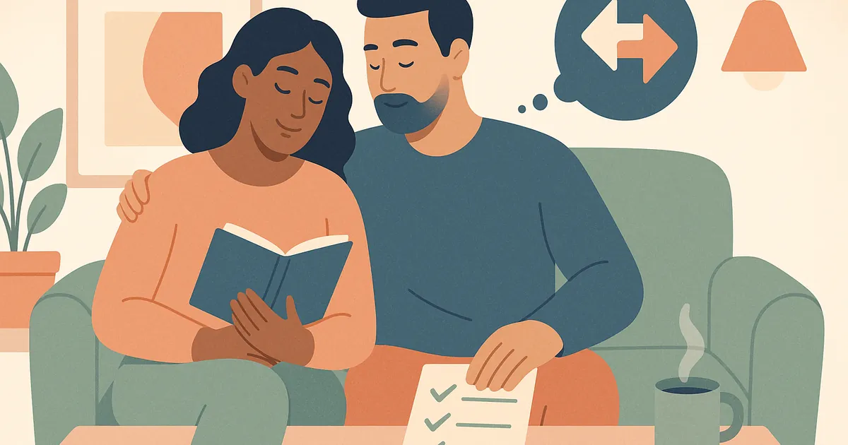 Illustration of Action Types for Couples: How to Work Better Together — Balance Together relationship coaching for couples and partners