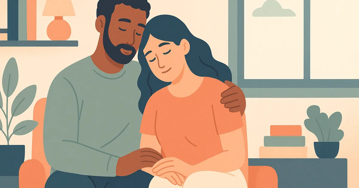 Ilustración de los estilos de apego y la regulación emocional - Coaching de relaciones Balance Together para parejas y compañeros