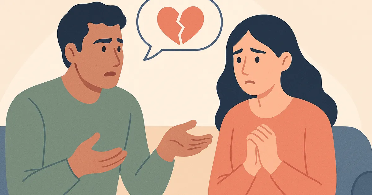 Illustration of How to Have Hard Conversations in Your Relationship Without Making Things Worse — Balance Together relationship coaching for couples and partners