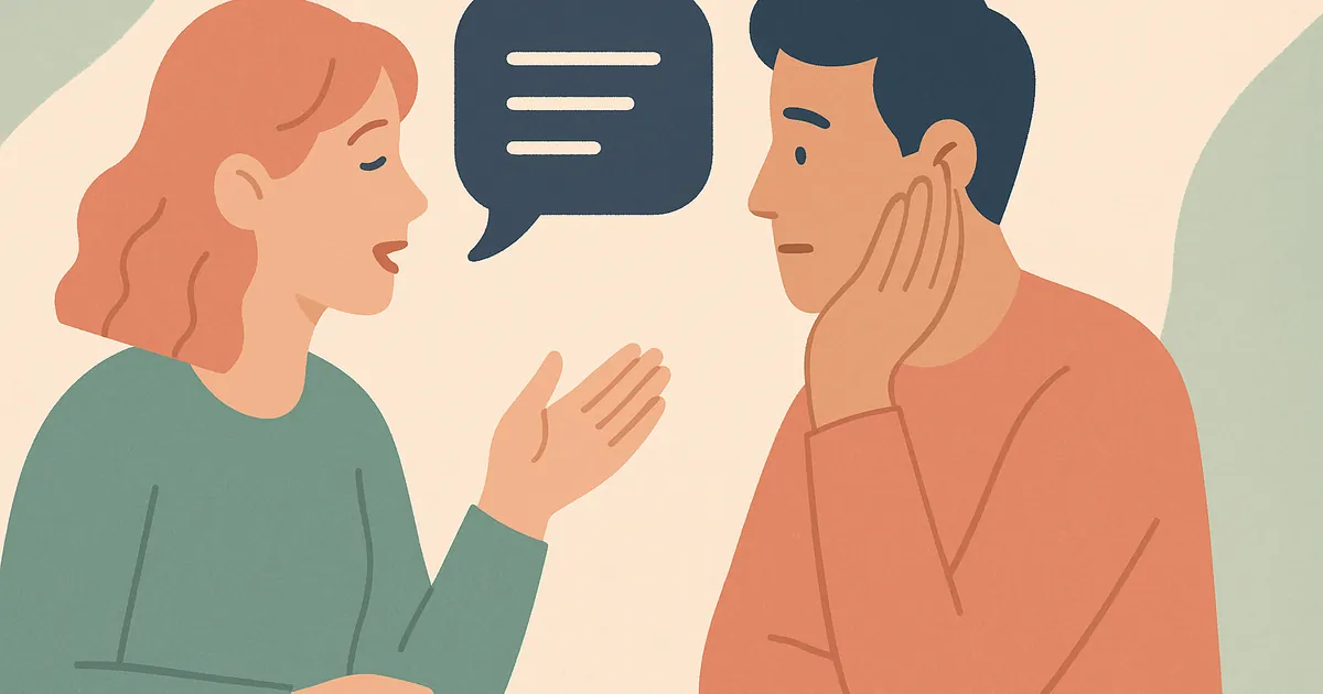 Illustration of Listening Exercises for Couples: Strengthen Connection Through Active Listening — Balance Together relationship coaching for couples and partners