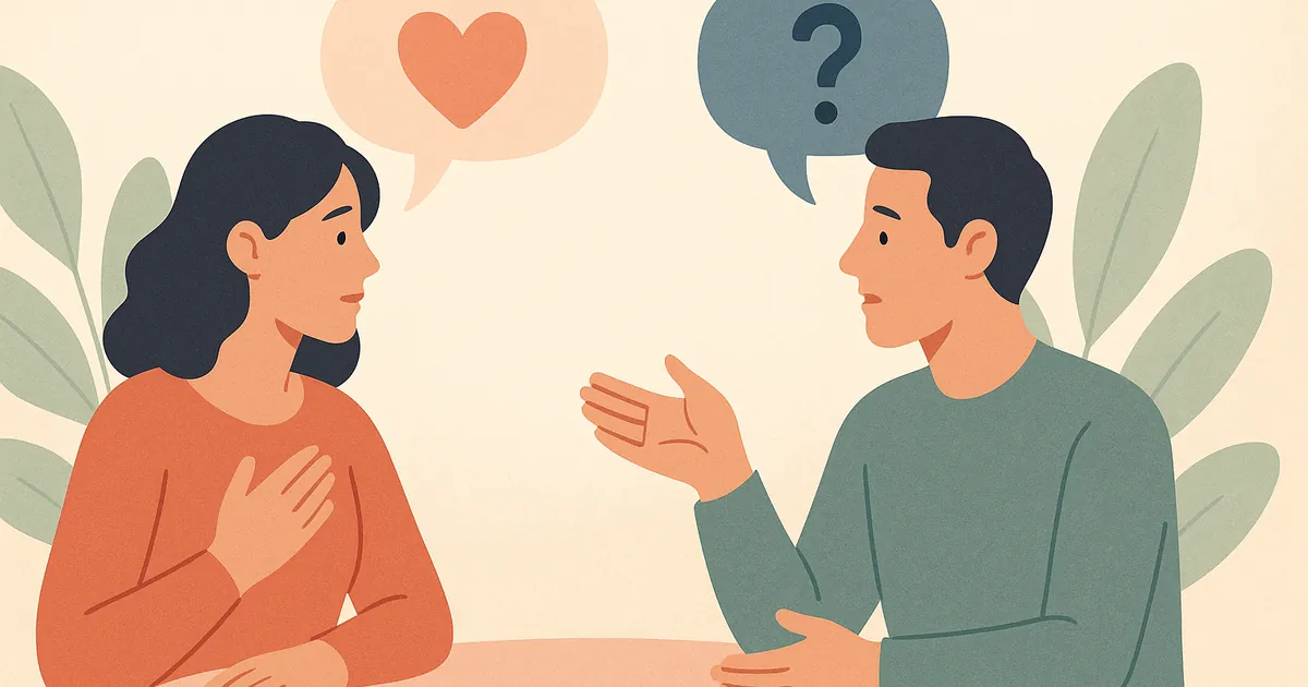 Illustration of How to Communicate Your Needs and Expectations in a Relationship — Balance Together relationship coaching for couples and partners
