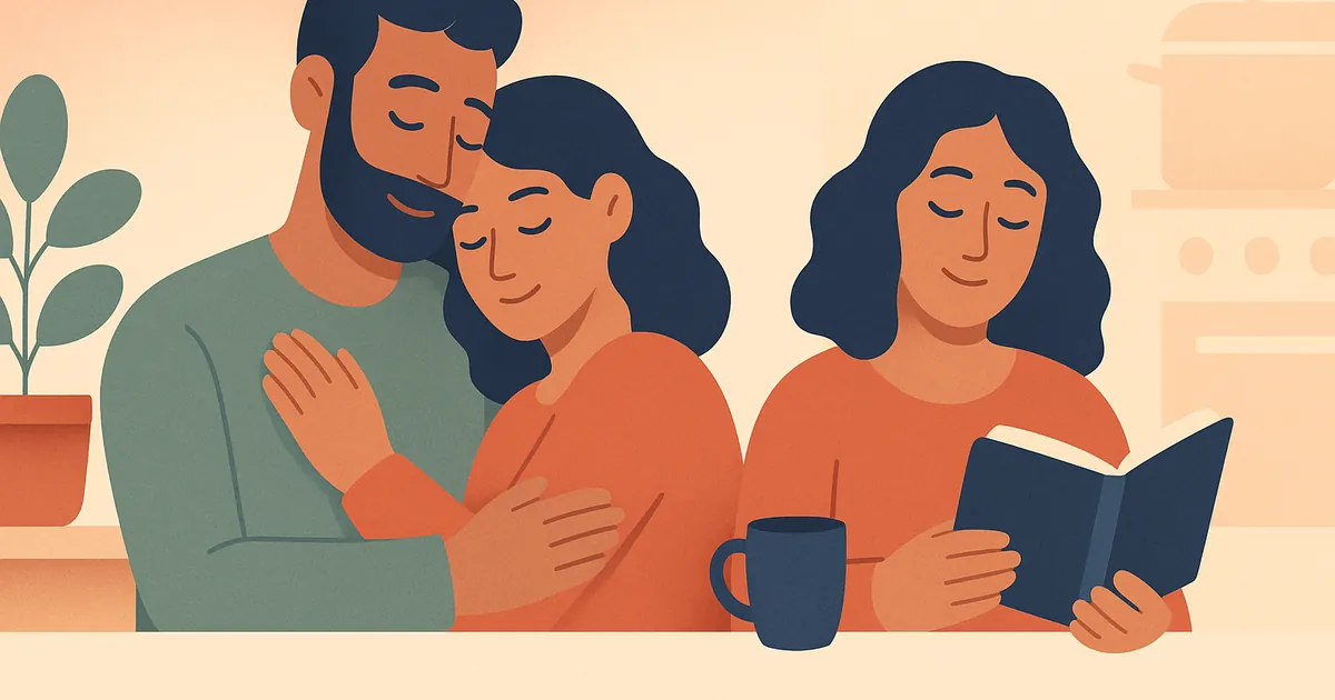 Illustration of Daily Rituals for Couples — Balance Together relationship coaching for couples and partners