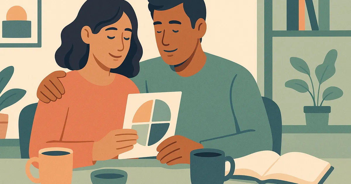 Illustration of DISC and Emotional Needs in Relationships — Balance Together relationship coaching for couples and partners