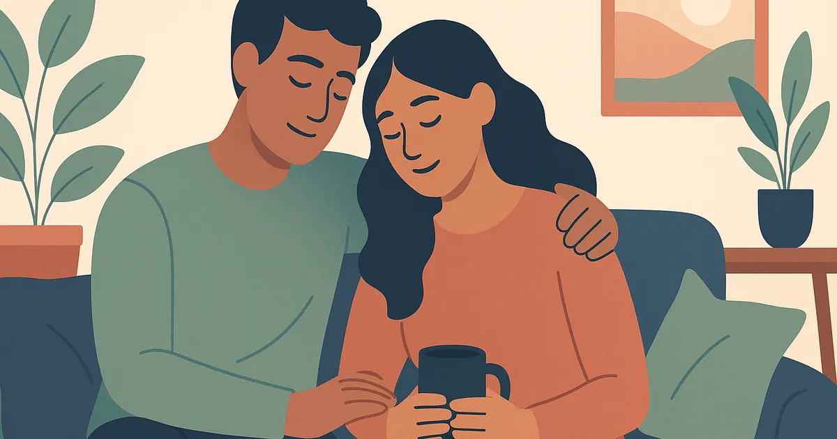 Illustration of What Healthy Relationships Actually Look Like — Balance Together relationship coaching for couples and partners
