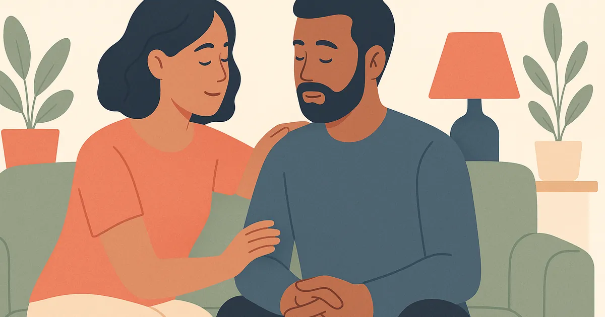 Illustration of Listening Skills for Couples — Balance Together relationship coaching for couples and partners