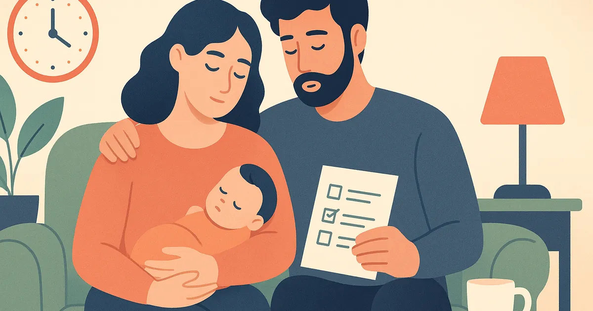Illustration of Mental Load and Parenting Responsibilities — Balance Together relationship coaching for couples and partners