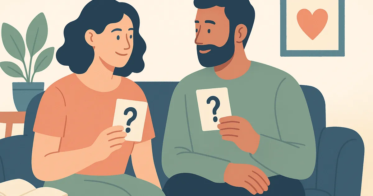 価値に関するカップルのための質問のイラスト — カップルとパートナーのためのBalance Together関係コーチング
