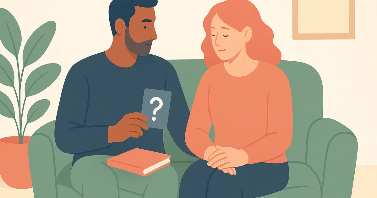 Illustration of Questions for Rebuilding Trust in Your Relationship After a Breach — Balance Together relationship coaching for couples and partners