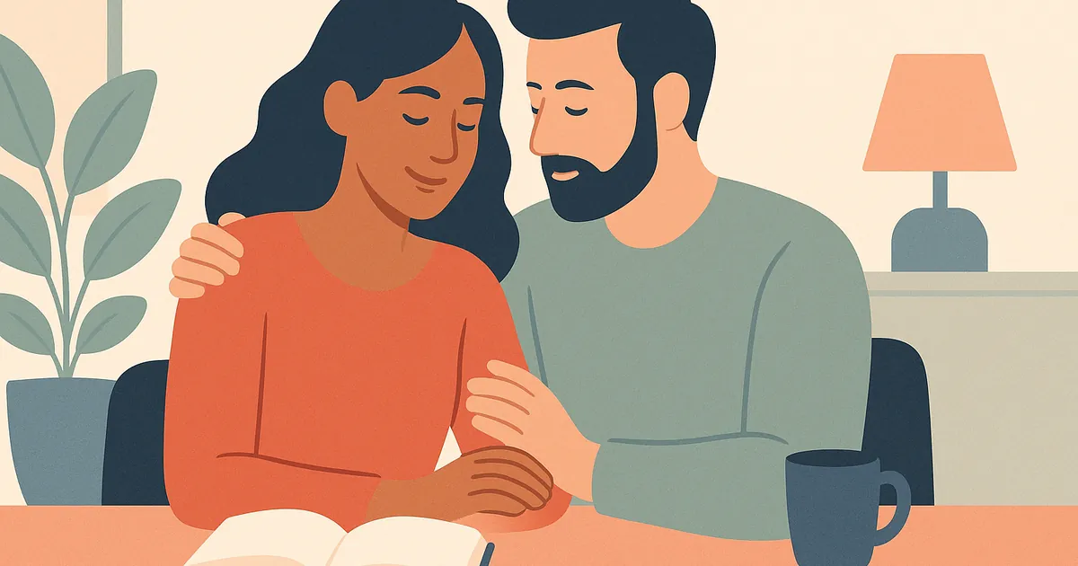 Illustration of How to Rebuild Emotional Intimacy — Balance Together relationship coaching for couples and partners