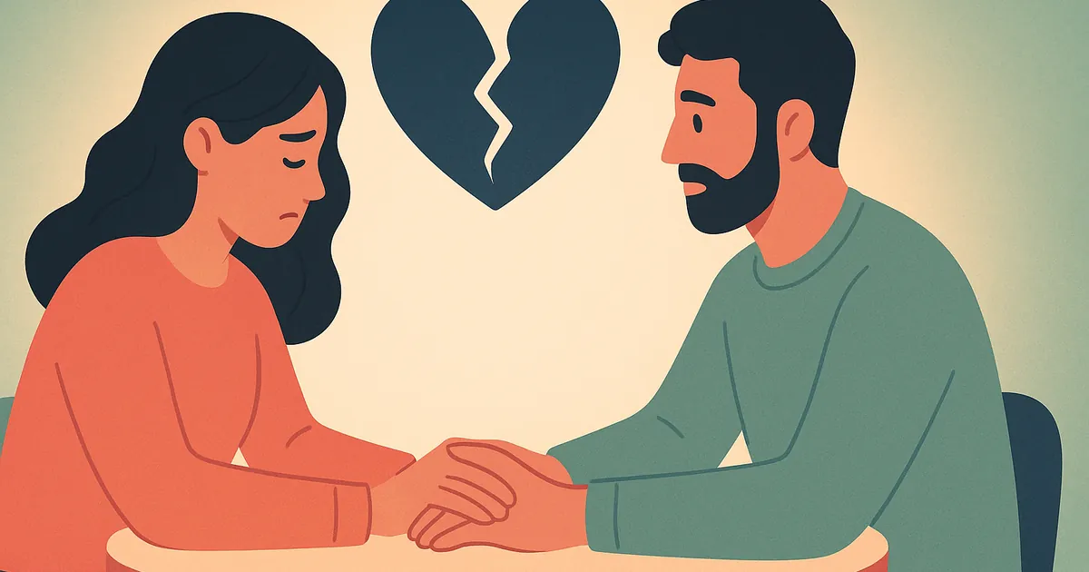 Illustration of Relationship Check-in After Conflict: How to Reconnect and Repair — Balance Together relationship coaching for couples and partners
