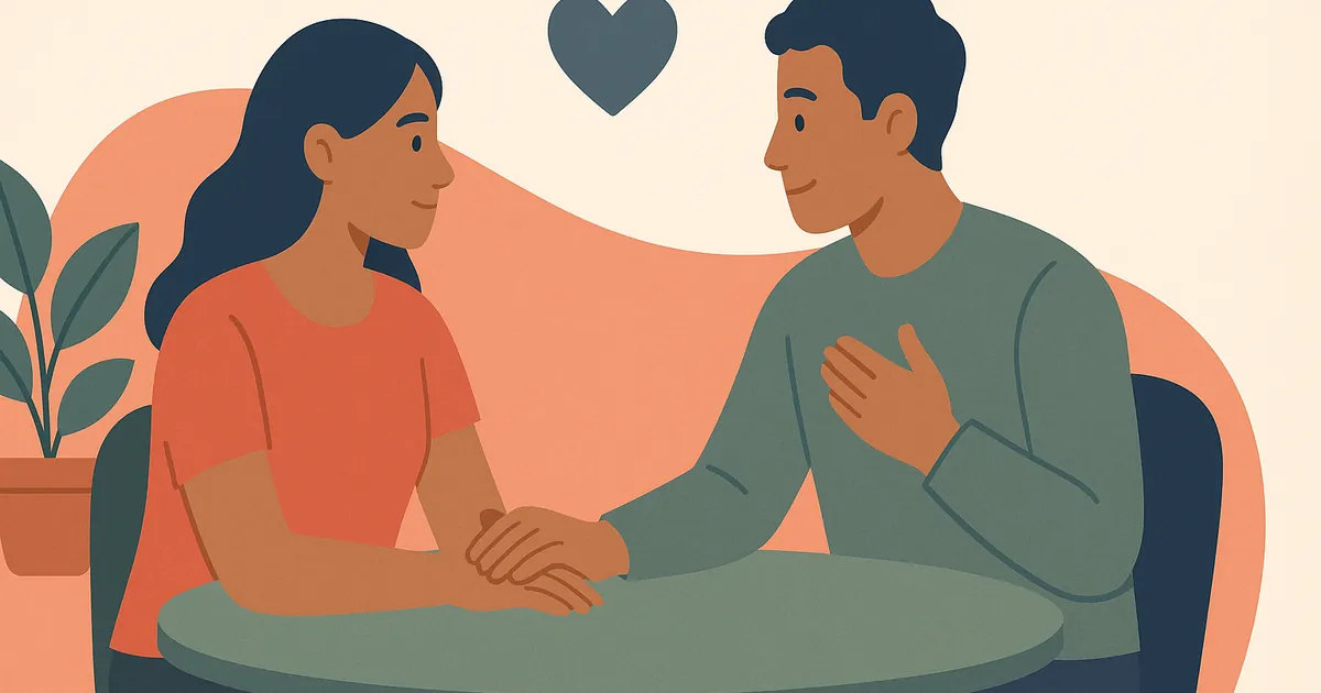 Illustration of How to Do a Weekly Relationship Check-In — Balance Together relationship coaching for couples and partners