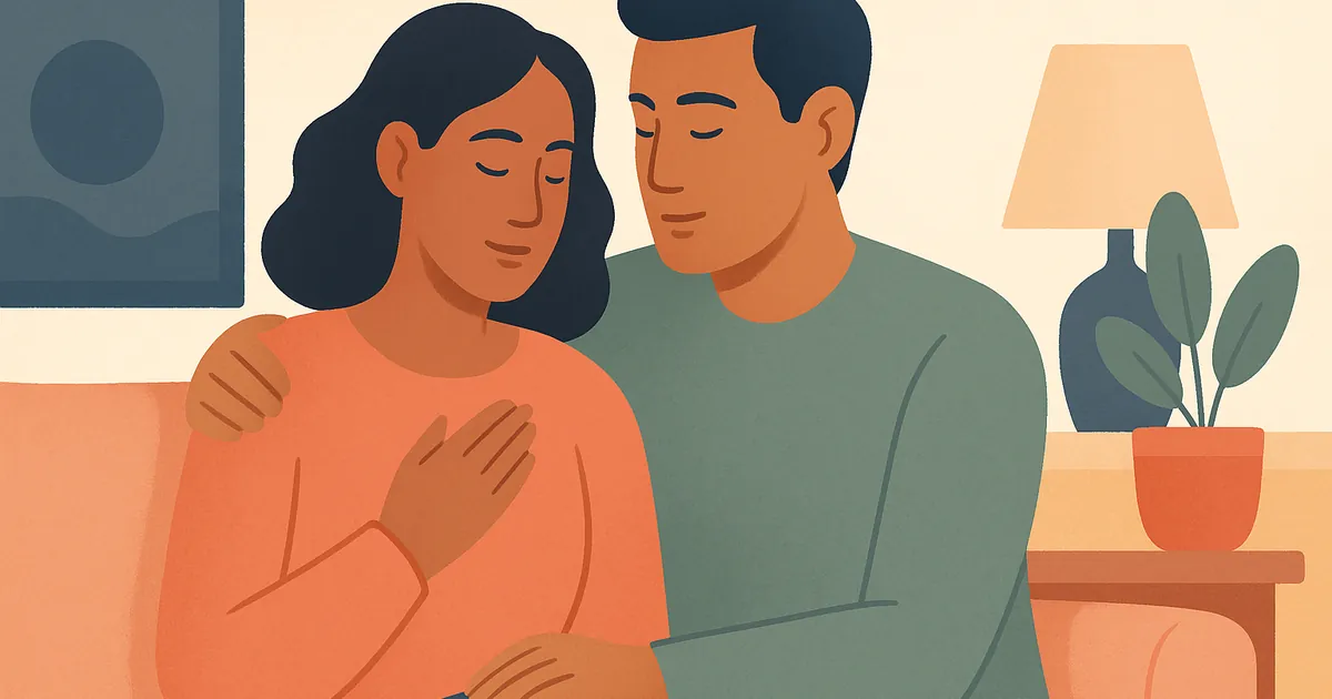 Illustration of Self-Awareness in Relationships: Why It Changes Everything — Balance Together relationship coaching for couples and partners