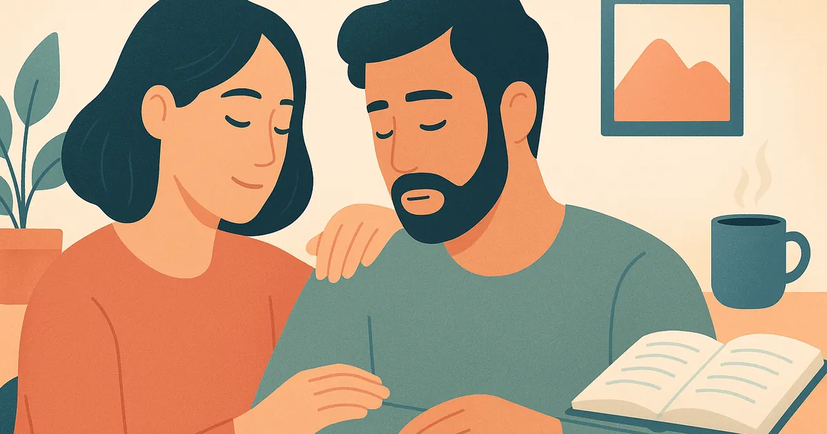 Illustration of Why Couples Misunderstand Each Other — Balance Together relationship coaching for couples and partners